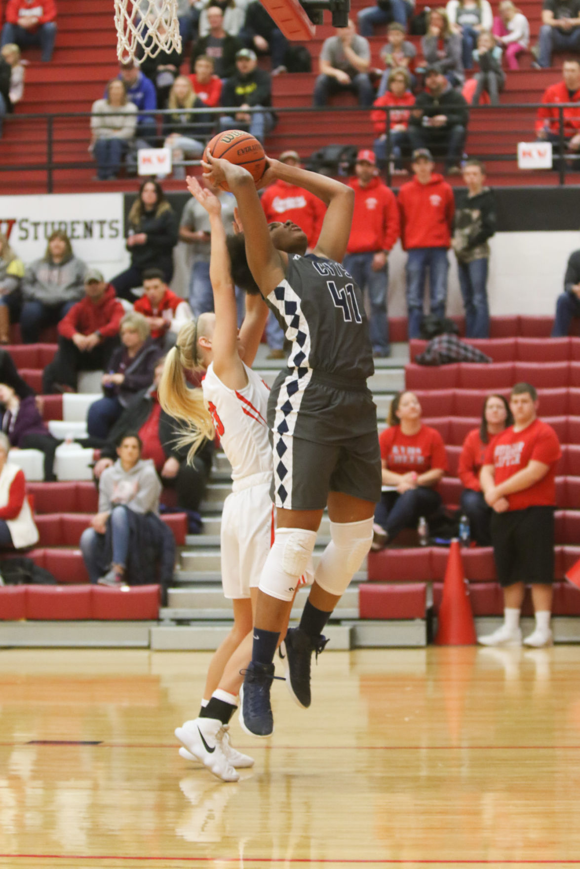Gallery: Girls basketball sectional - Kankakee Valley vs Michigan City